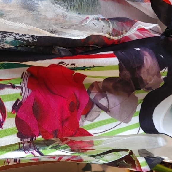 💚NWOT Women's Picadilly Semi Shear Flowy Vest - Picture 5 of 11